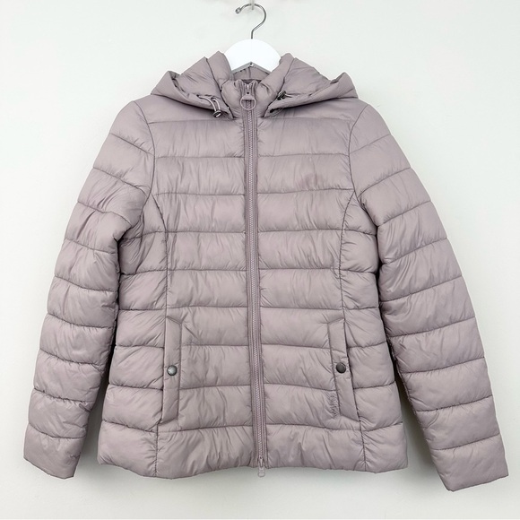 Barbour Jackets & Blazers - Barbour Shaw Quilted Puffer Jacket Hooded Lightweight Coat
